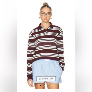 Lioness Rugby Top Chocolate multi